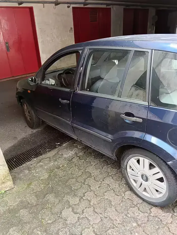 Usata Ford Fusion 68 CV (50 kW) 2003 Blu Utilitaria