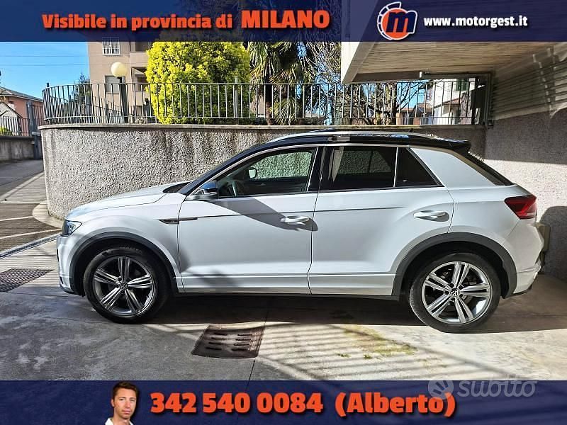 Usata VW T-Roc Sport 150 CV (110 kW) 2022 Bianco SUV
