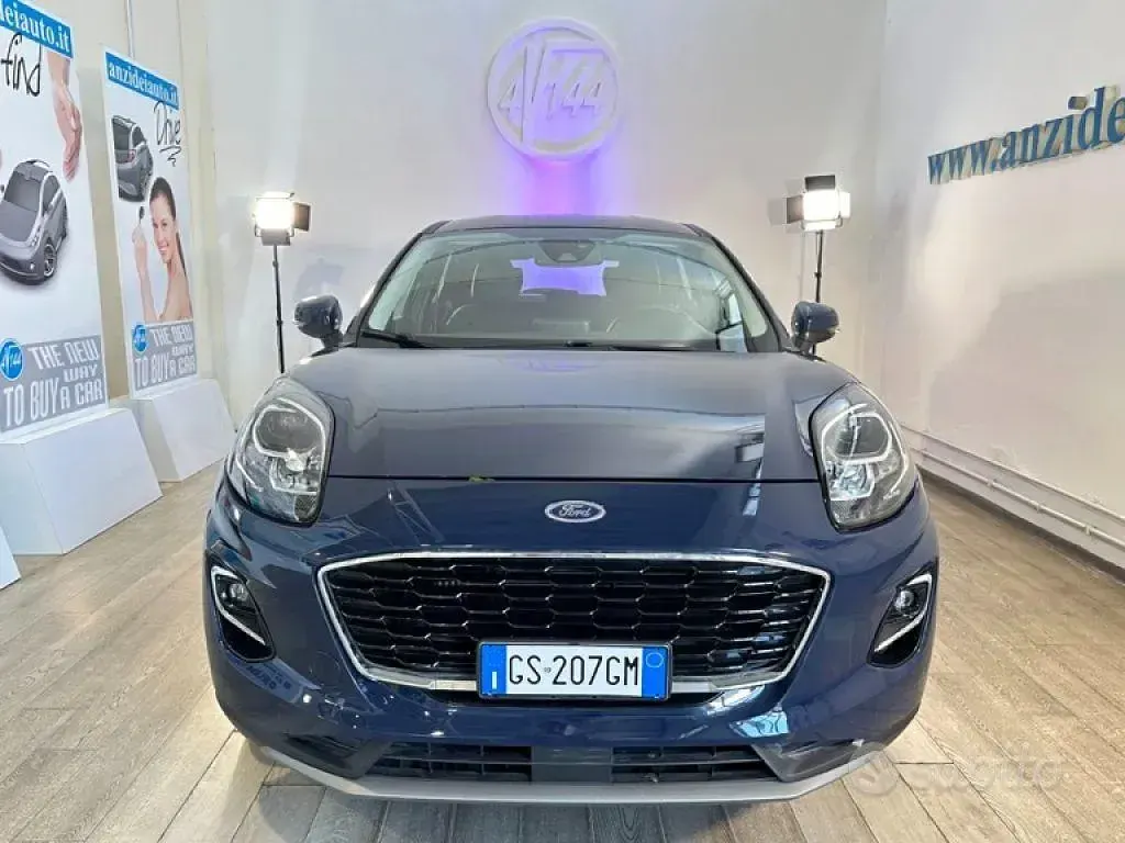 Usata Ford Puma Titanium 125 CV (91 kW) 2023 Blu pastello SUV