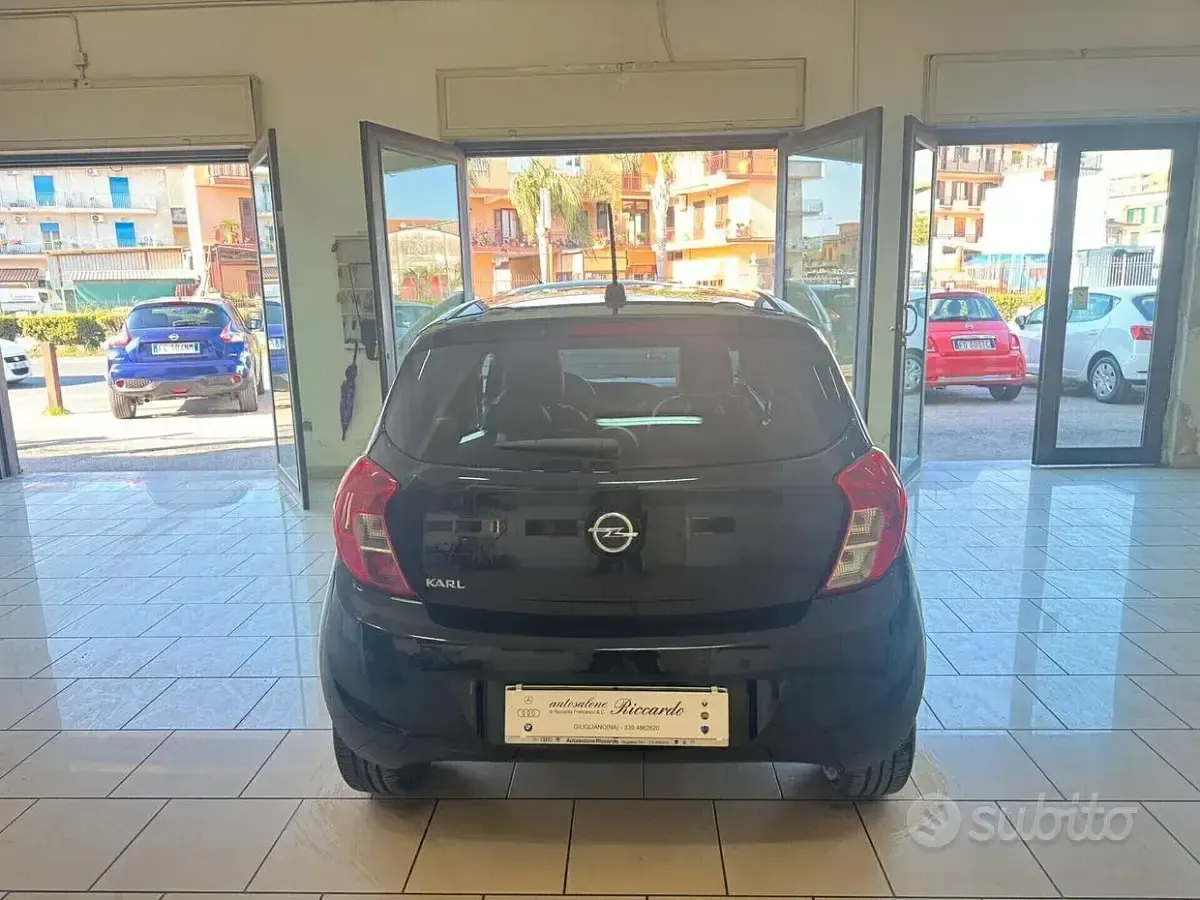 Usata Opel Karl 75 CV (55 kW) 2017 Nero Utilitaria