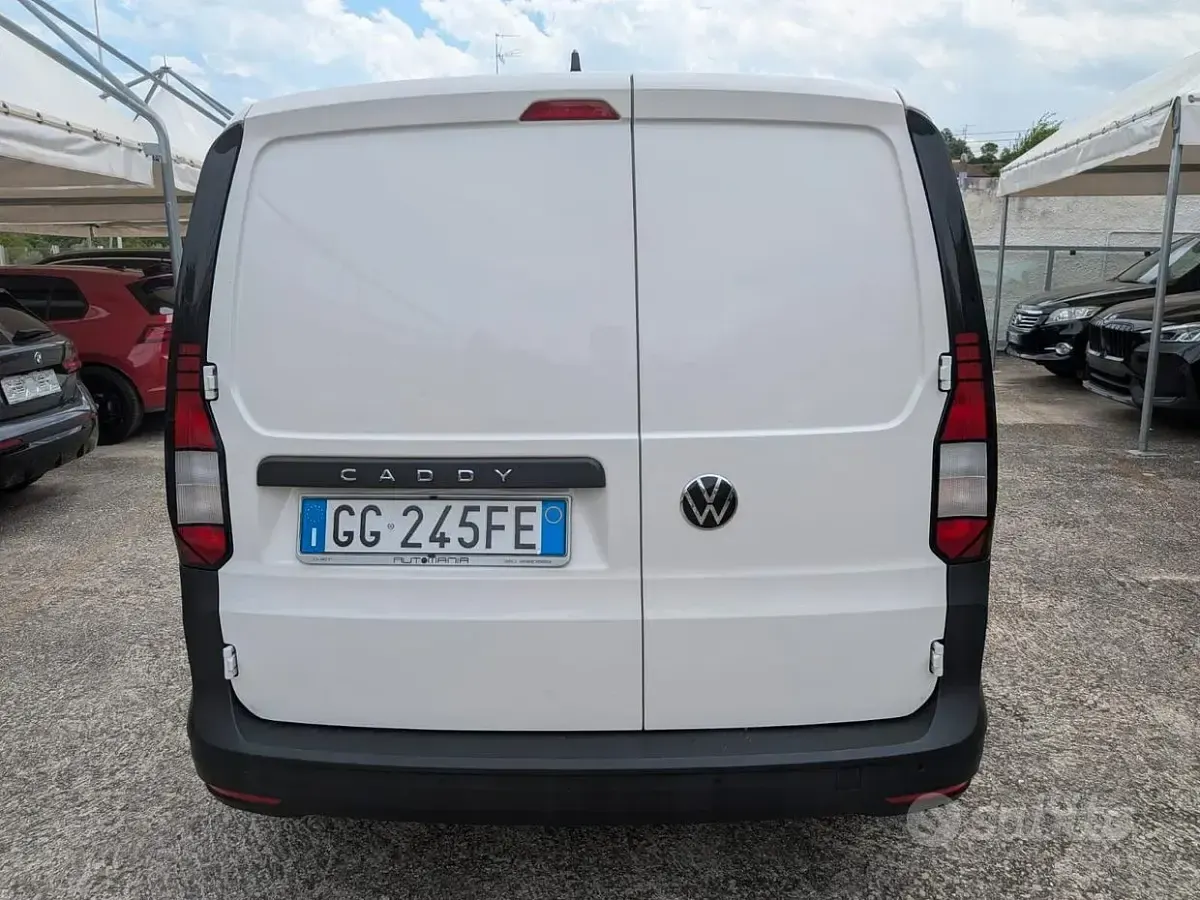 Usata VW Caddy 150 CV (110 kW) 2020 Bianco Monovolume
