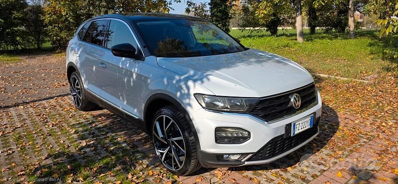 Usata VW T-Roc Style 116 CV (85 kW) 2020 Bianco SUV