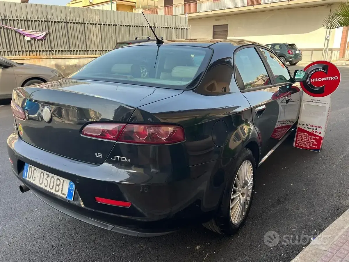 Usata Alfa Romeo 159 150 CV (110 kW) 2008 Nero Berlina