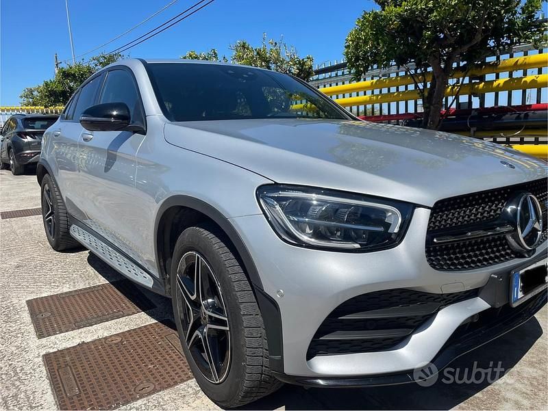 Usata Mercedes GLC220 Premium 194 CV (142 kW) 2020 Grigio Coupé