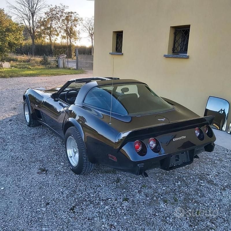 Usata Chevrolet Corvette C3 1970 Nero Coupé