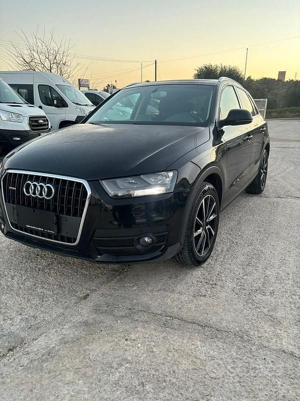 Usata Audi Q3 Advanced 177 CV (130 kW) 2013 Nero SUV