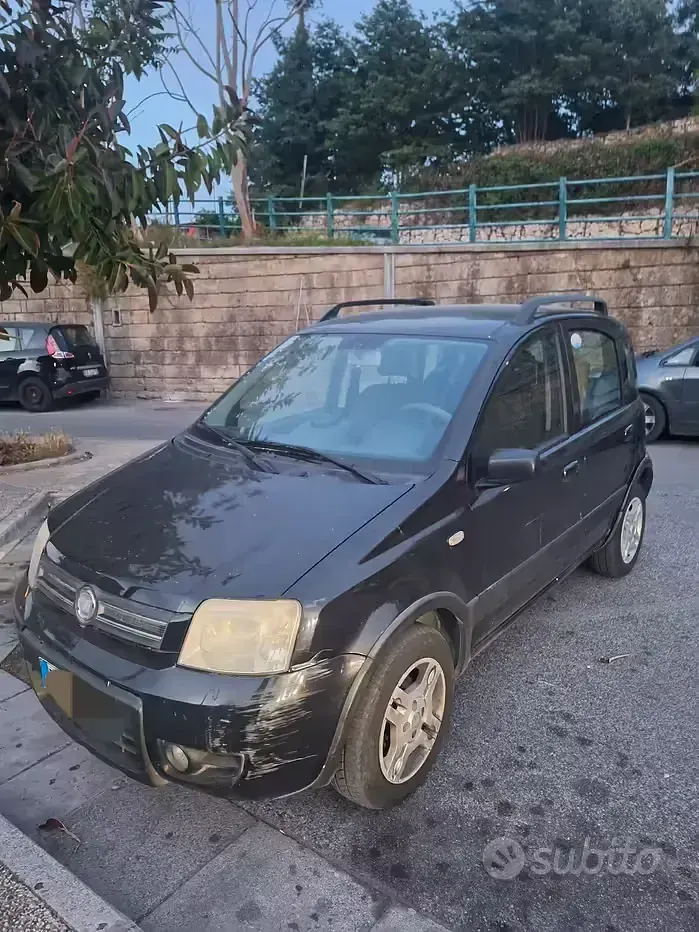 Usata Fiat Panda 60 CV (44 kW) 2008 Nero Utilitaria