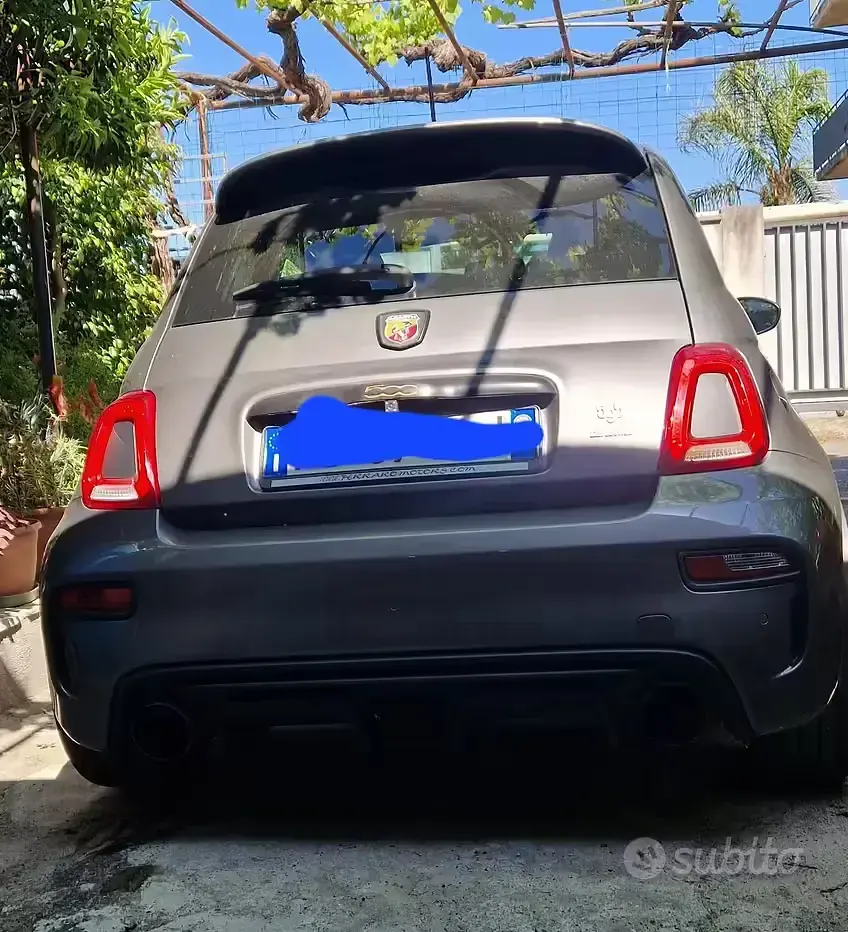 Usata Abarth 500 135 CV (99 kW) 2015 Grigio Utilitaria