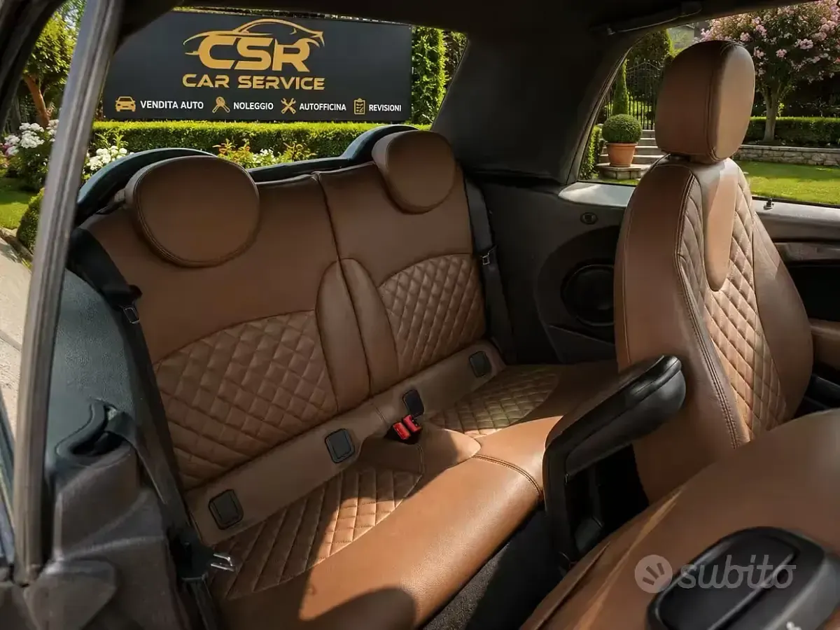 Usata Mini Cooper D Cabriolet 143 CV (105 kW) 2012 Marrone Cabrio
