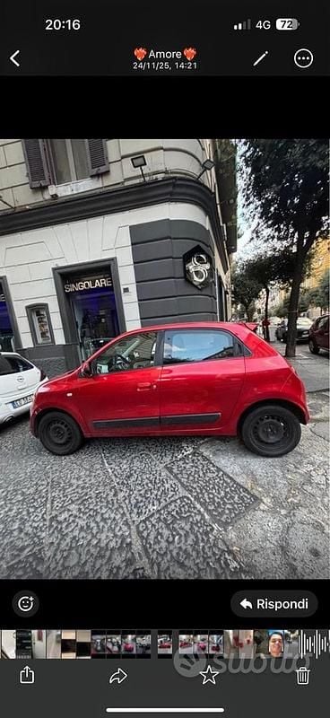 Usata Renault Twingo 90 CV (66 kW) 2016 Rosso Utilitaria
