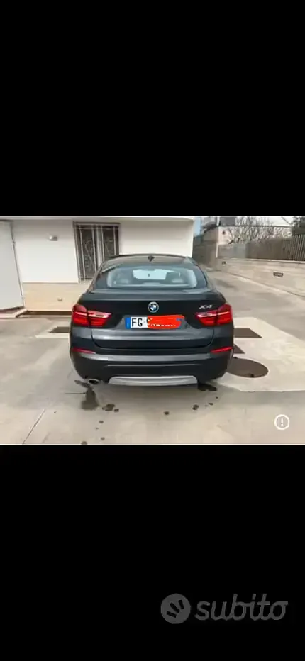 Usata BMW X4 190 CV (139 kW) 2017 Nero SUV