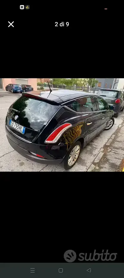 Usata Lancia Delta 2010 Nero Utilitaria