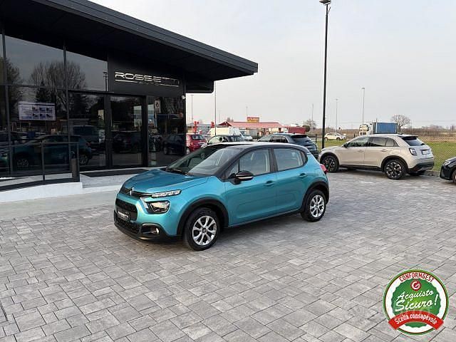 Usata Citroën C3 Feel 102 CV (75 kW) 2021 Azzurro Utilitaria