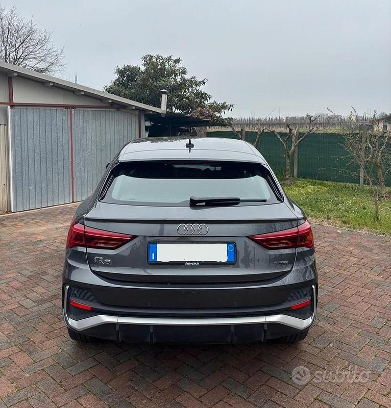 Usata Audi Q3 Sportback S-Line 150 CV (110 kW) 2023 Grigio SUV