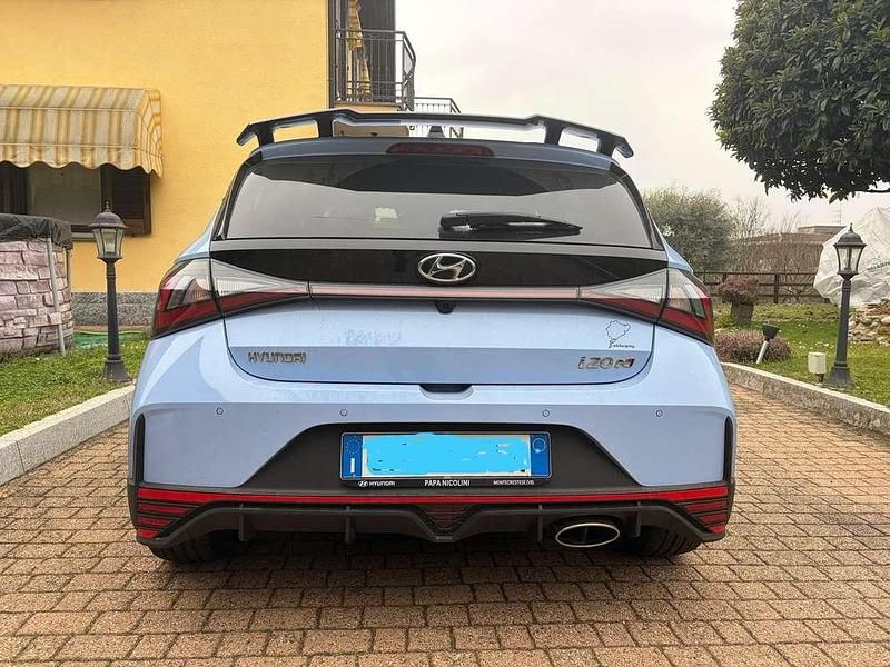 Usata Hyundai i20 N Performance 204 CV (150 kW) 2022 Blu/azzurro Utilitaria