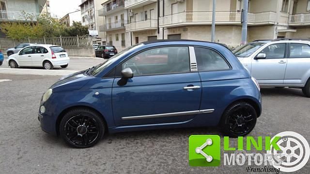Usata Fiat 500C 95 CV (69 kW) 2011 Viola Cabrio