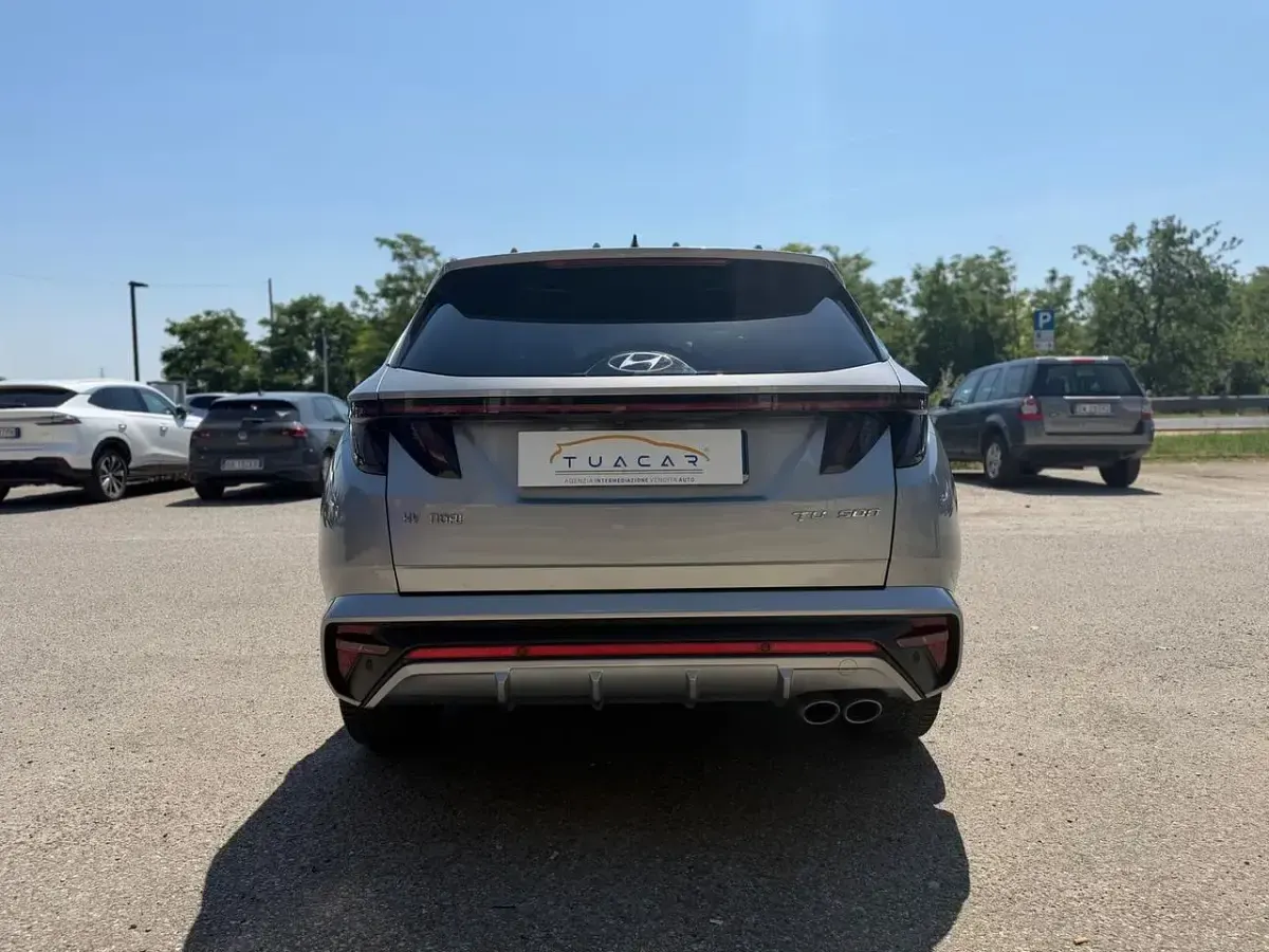 Usata Hyundai Tucson N Line 150 CV (110 kW) 2022 Grigio SUV
