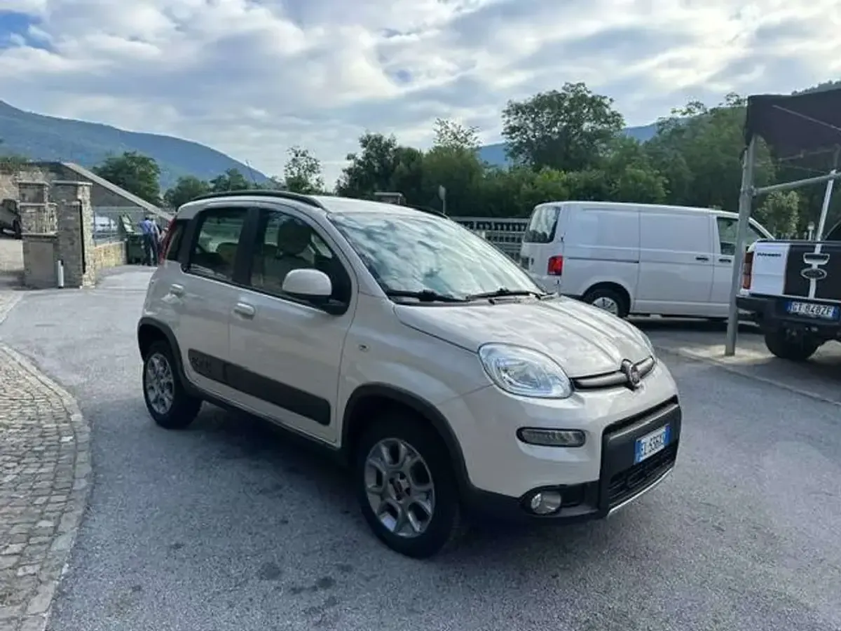 Usata Fiat Panda 4x4 75 CV (55 kW) 2013 Beige Utilitaria