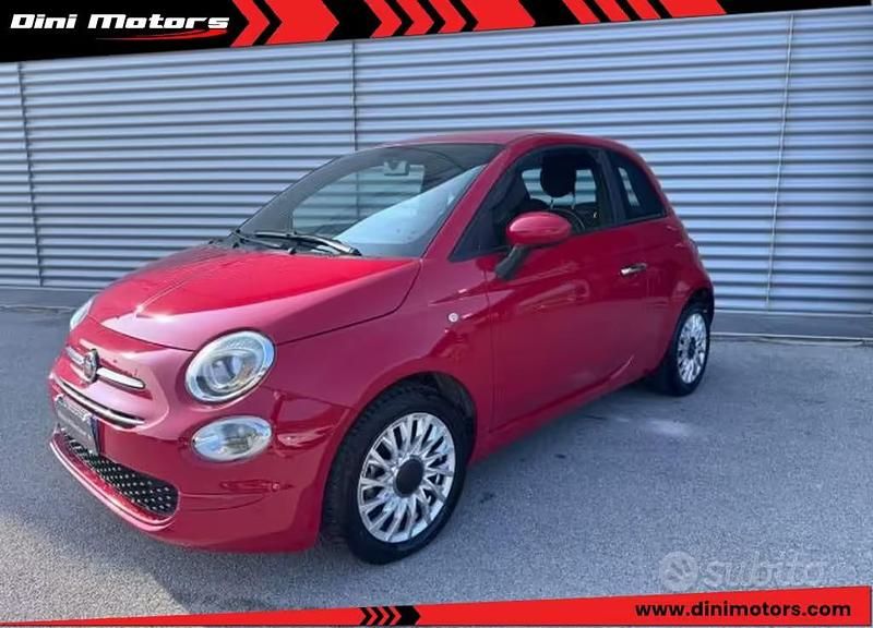 Usata Fiat 500 Lounge 70 CV (51 kW) 2021 Rosso Utilitaria