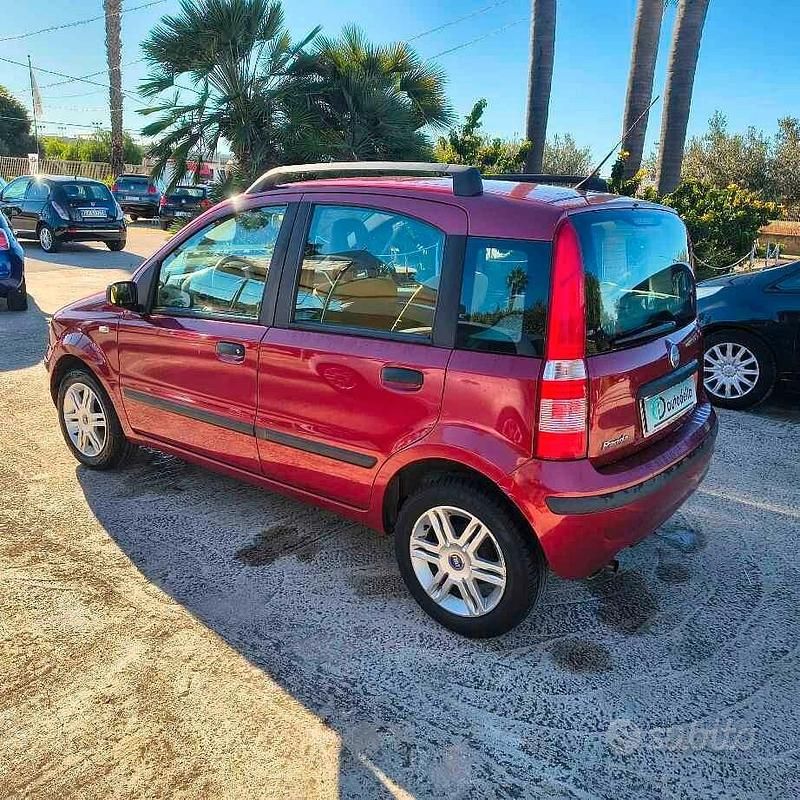 Usata Fiat Panda Dynamic 60 CV (44 kW) 2006 Rosso Berlina