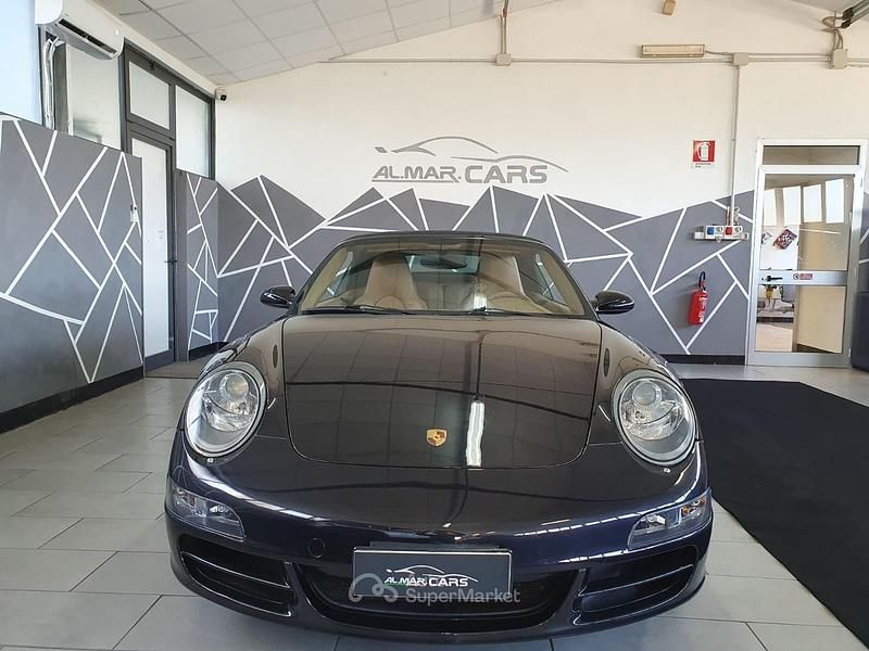 Usata Porsche 997 325 CV (239 kW) 2006 Nero Cabrio