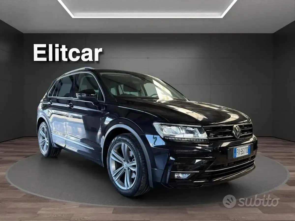 Usata VW Tiguan Sport 116 CV (85 kW) 2019 Nero SUV