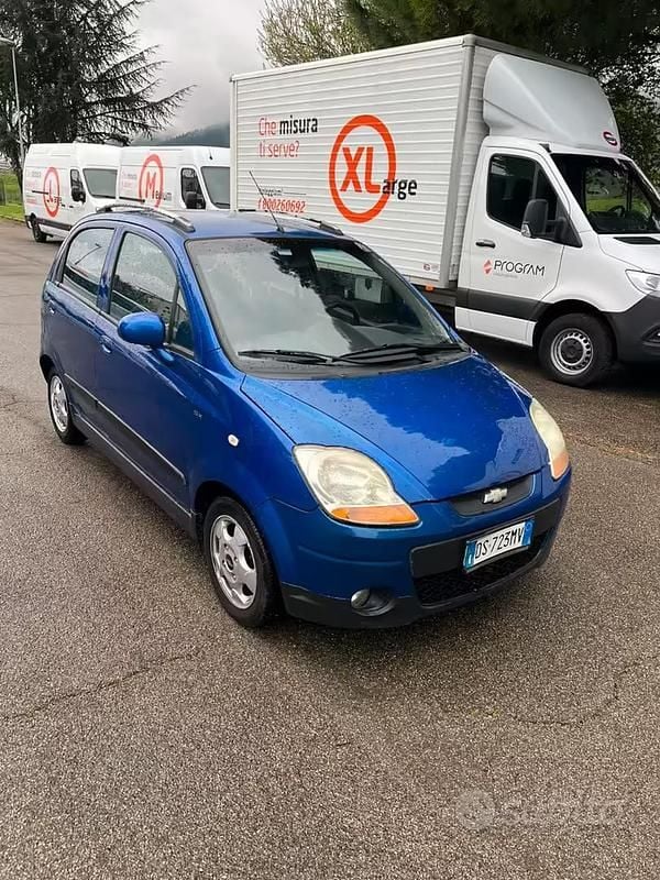 Usata Chevrolet Matiz SX 67 CV (49 kW) 2008 Blu Utilitaria