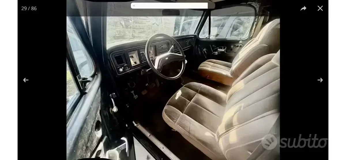 Usata Ford Bronco 1970 Nero SUV