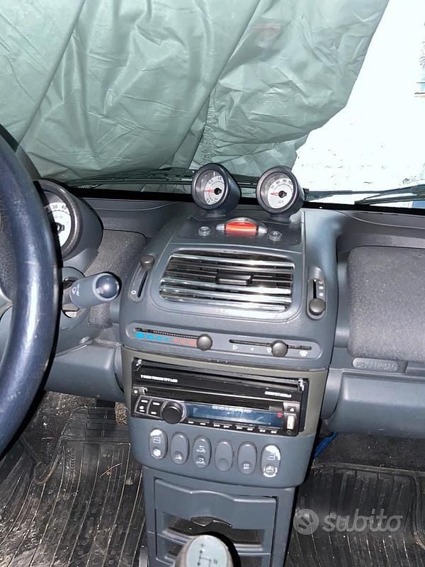 Usata Smart Roadster 82 CV (60 kW) 2004 Blu Cabrio