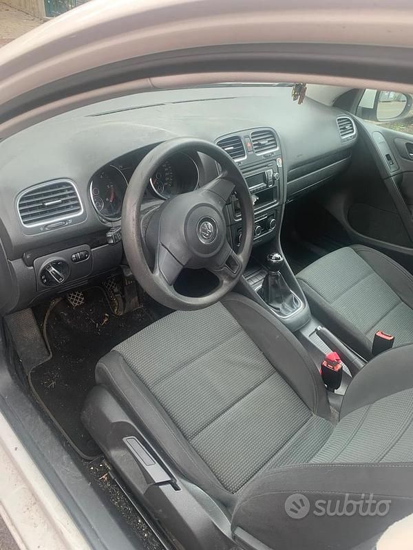 Usata VW Golf VII 115 CV (84 kW) 2012 Bianco Berlina