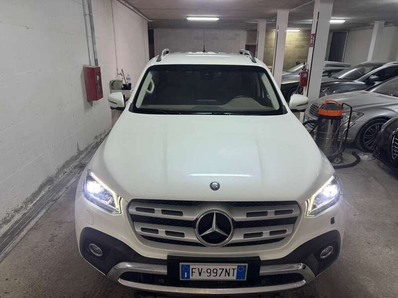 Usata Mercedes X250 190 CV (139 kW) 2019 Bianco Pick-up