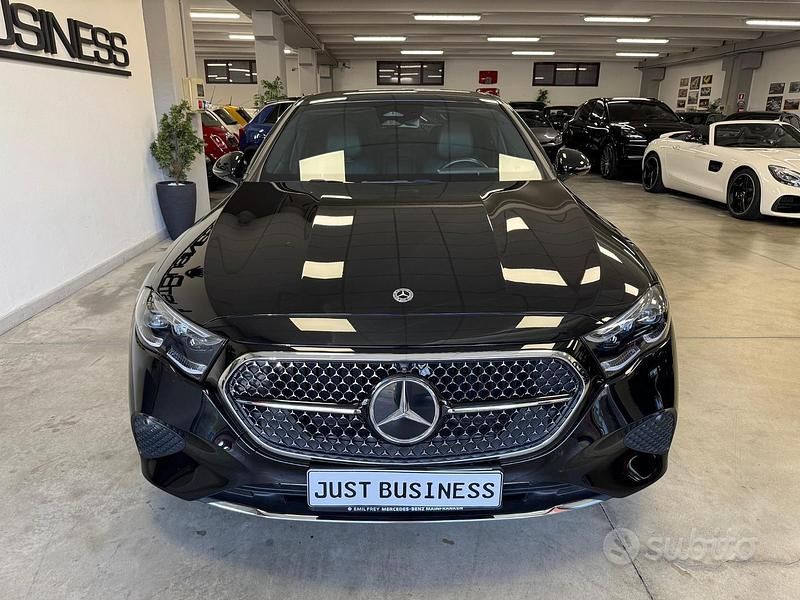 Usata Mercedes E220 Advanced Plus 197 CV (144 kW) 2024 Nero Berlina