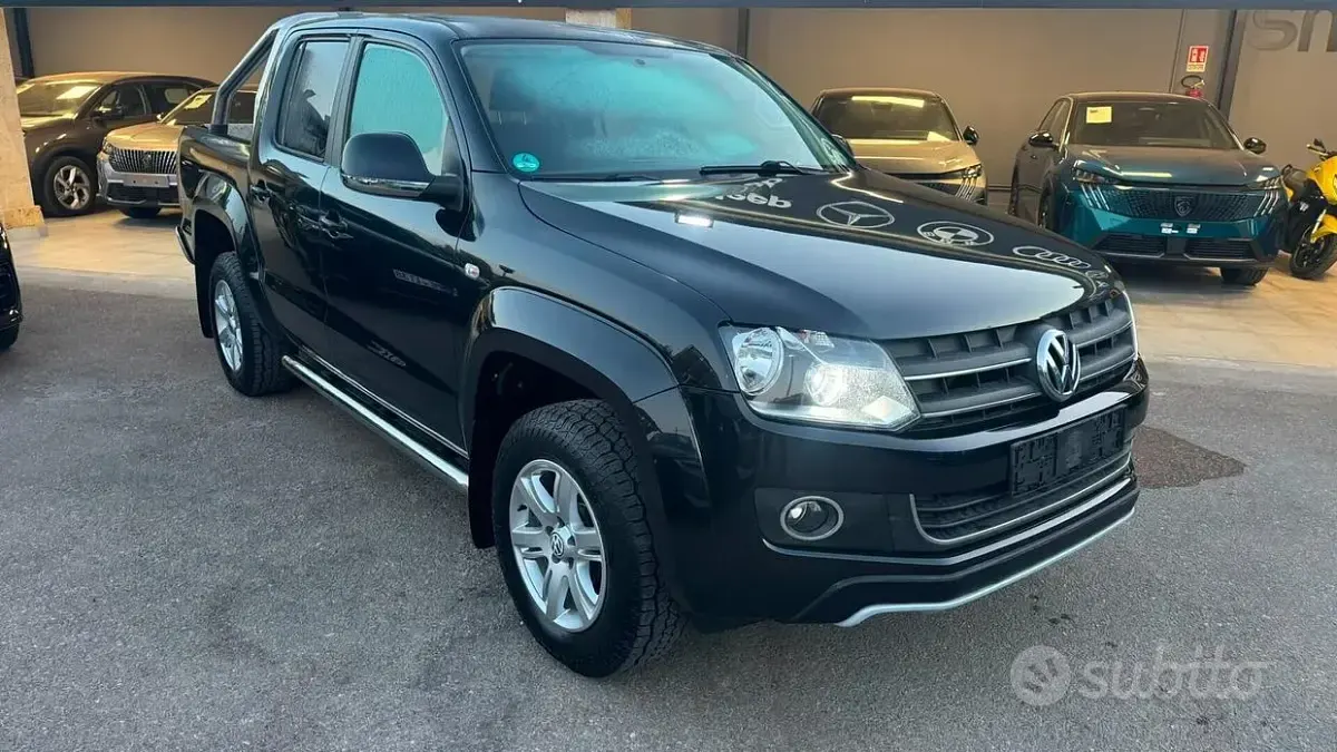Usata VW Amarok 163 CV (119 kW) 2011 Nero Pick-up