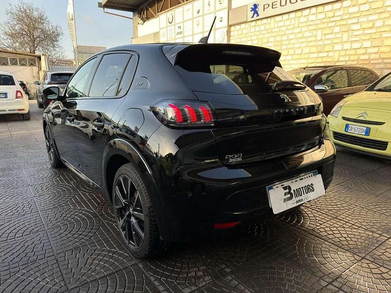 Usata Peugeot 208 GT 101 CV (74 kW) 2023 Nero Utilitaria