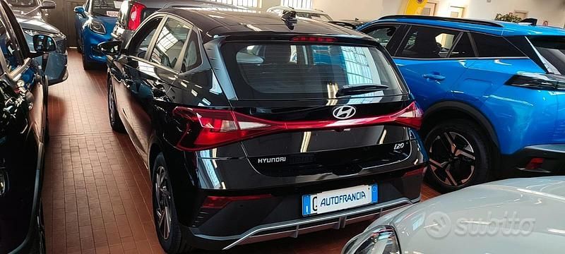 Nuova Hyundai i20 2025 Nero Berlina