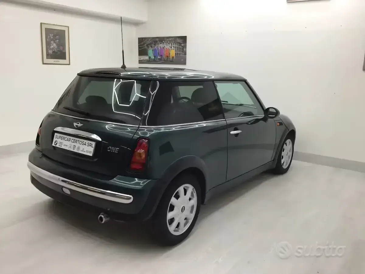 Usata Mini ONE 90 CV (66 kW) 2004 Verde Utilitaria