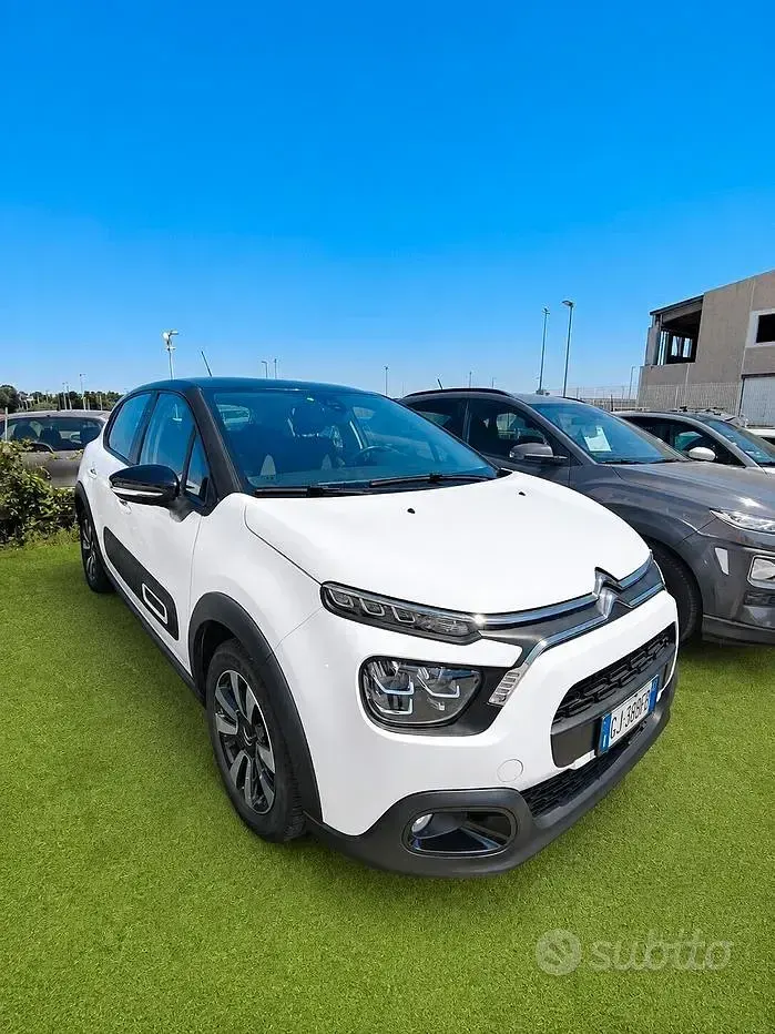 Usata Citroën C3 PureTech 110 CV (80 kW) 2022 Bianco Utilitaria
