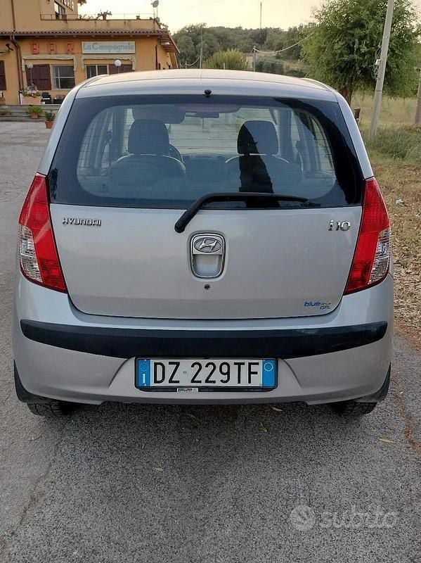 Usata Hyundai i10 66 CV (48 kW) 2009 Grigio Utilitaria