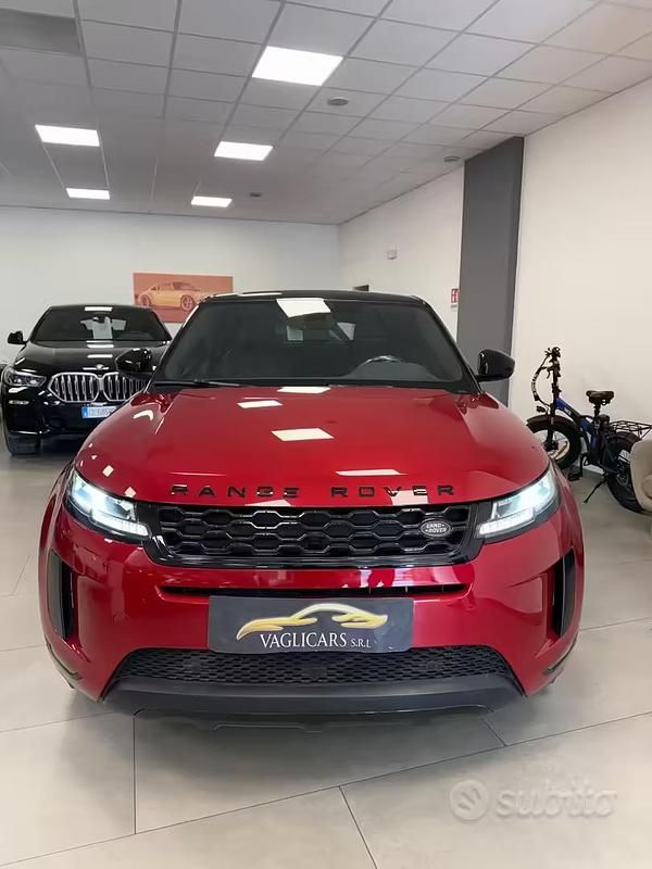 Usata Land Rover Range Rover evoque R-Dynamic 150 CV (110 kW) 2020 Rosso SUV