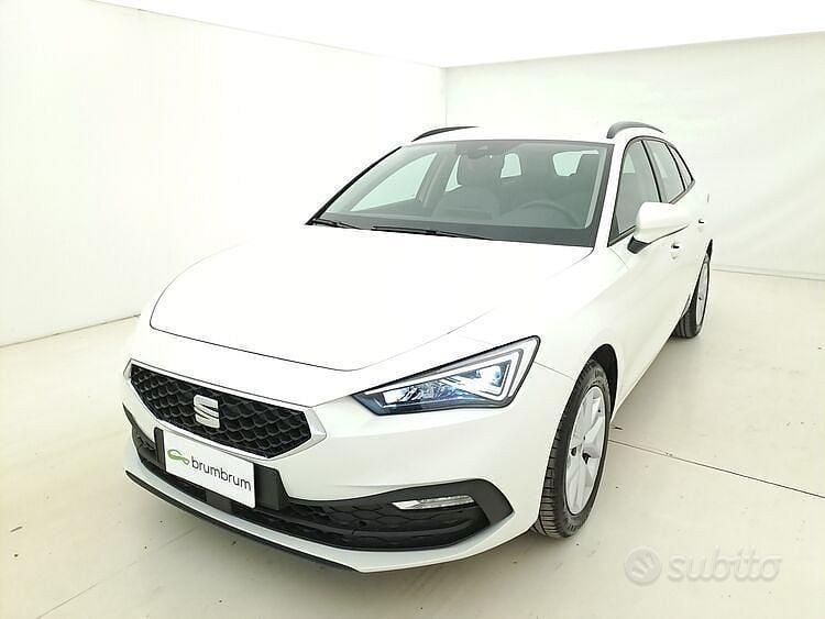 Usata Seat Leon ST Business 90 CV (66 kW) 2023 Bianco Station wagon