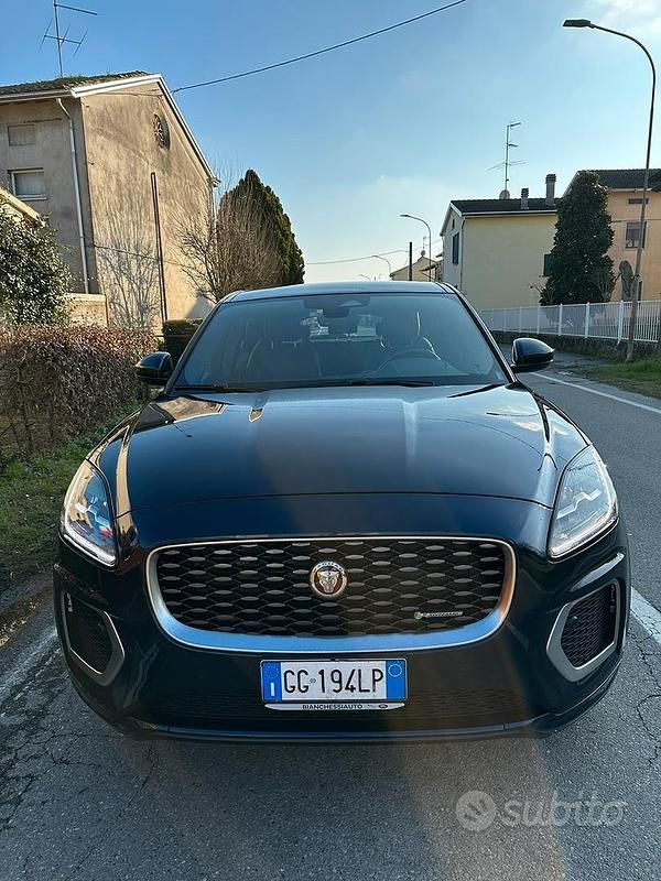 Usata Jaguar E-Pace 300 CV (220 kW) 2021 Blu SUV