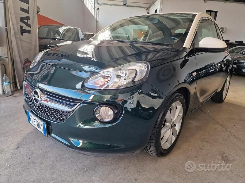 Usata Opel Adam Slam 87 CV (63 kW) 2018 Verde Utilitaria
