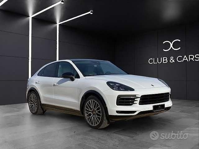 Usata Porsche Cayenne Coupe Sport 340 CV (250 kW) 2019 Bianco Coupé