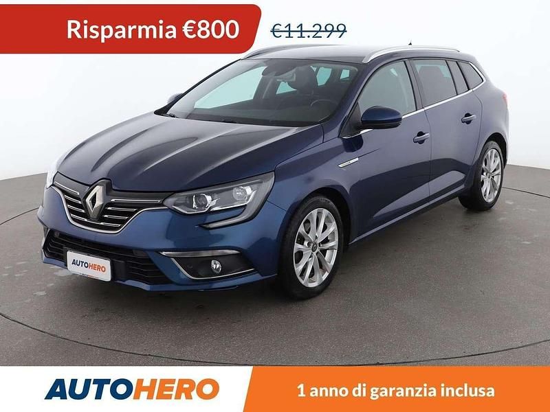 Blu/azzurro Usata 2017 Renault Mégane GrandTour Intens Station wagon | 10.499 € (Buon prezzo) - Immagine 1/3