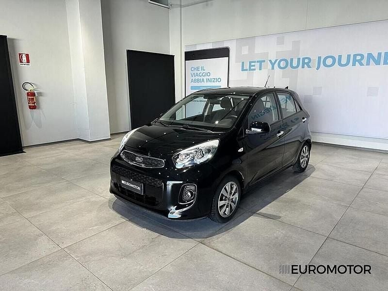 Usata Kia Picanto Active 66 CV (48 kW) 2016 Nero Utilitaria