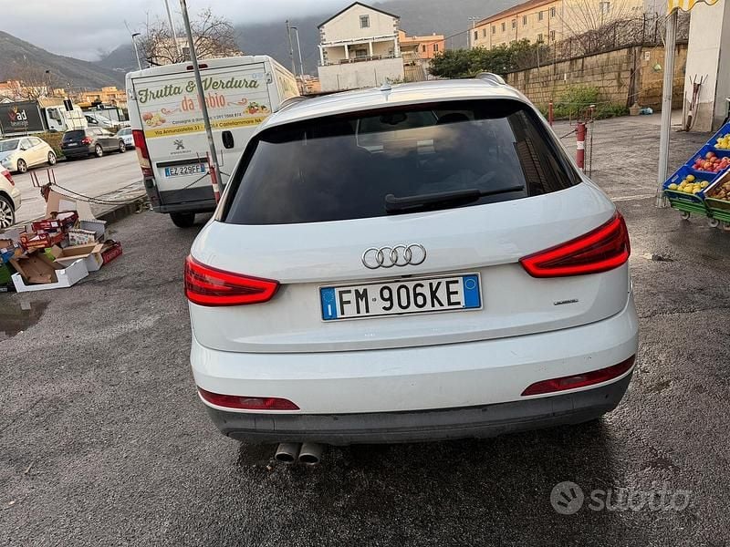Usata Audi Q3 150 CV (110 kW) 2014 Bianco SUV