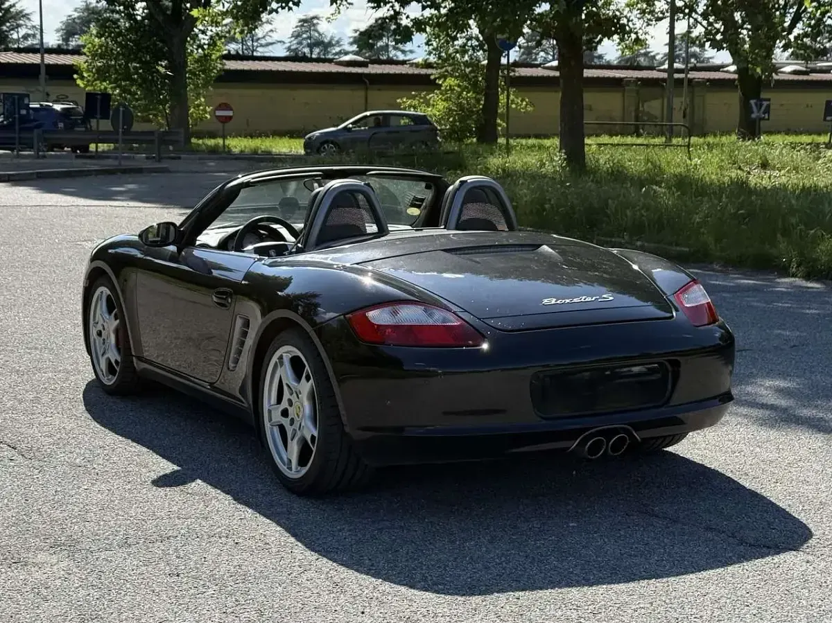 Usata Porsche Boxster 295 CV (216 kW) 2008 Blu/azzurro Cabrio