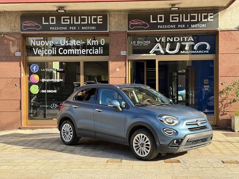 Usata Fiat 500X 120 CV (88 kW) 2019 Blu SUV