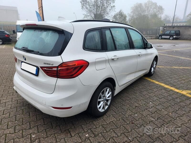 Usata BMW 216 Gran Tourer 116 CV (85 kW) 2019 Bianco Monovolume