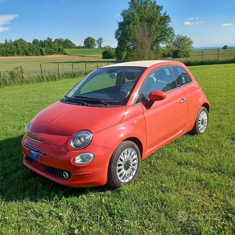 Rosso Usata 2018 Fiat 500 Cabrio | 15.000 € - Immagine 1/4